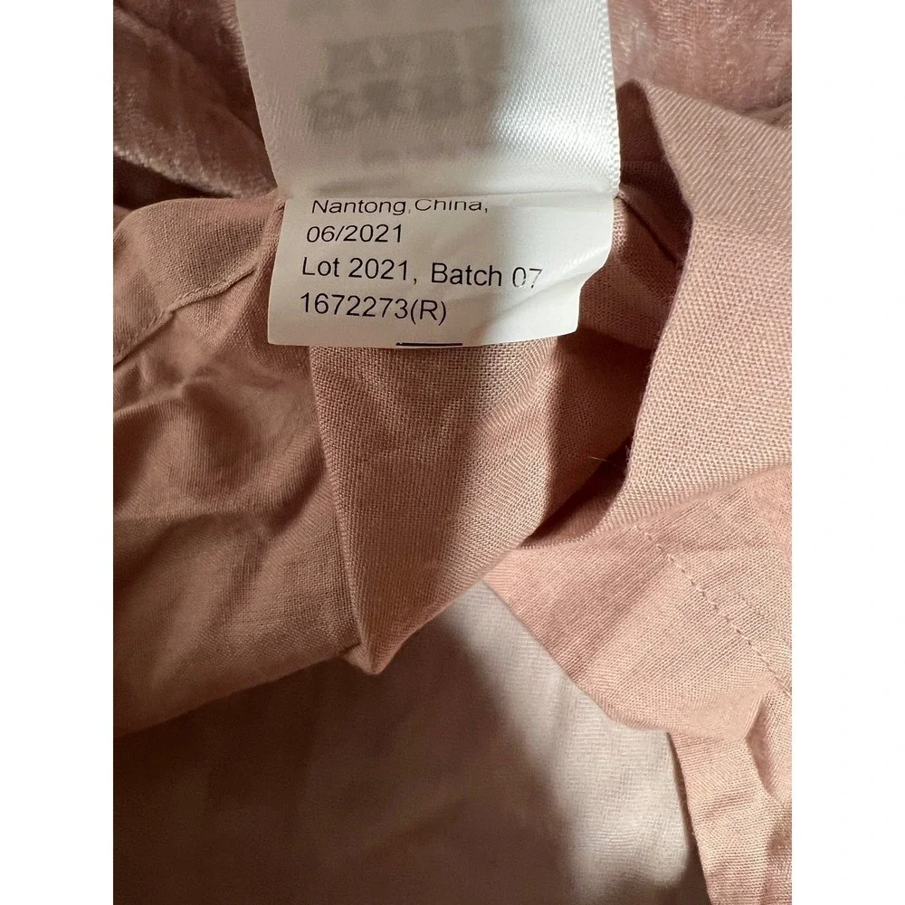 West Elm Crushed Velvet Pillow Sham Dusty Rose Pink 20x26‎ Standard 1672273R